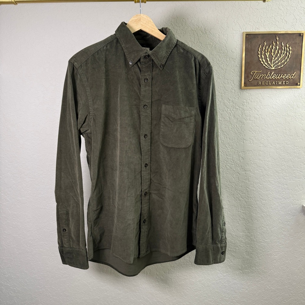 Faherty Corduroy Button-Down Shirt